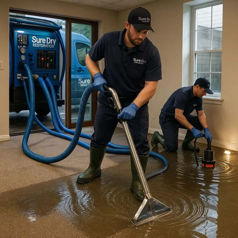 Water Extraction and Removal process in Walton Hills, OH